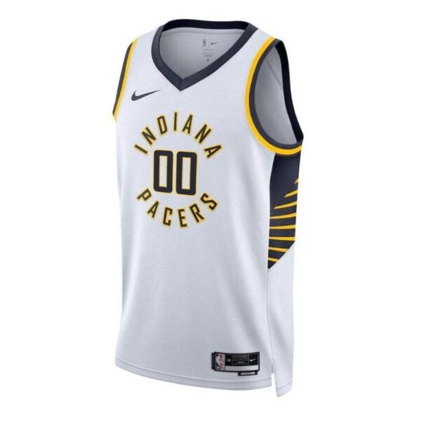 Camisa NBA - Indiana Pacers - 2023 Branco - Edição Associação - Imagen 2