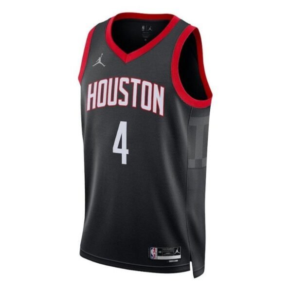 Camisa NBA Jalen Verde - Houston Rockets - 2023 Edição de Impacto Oro - Preto - Imagen 2