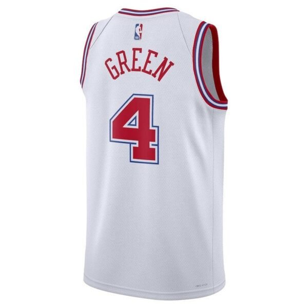 Camisa NBA Jalen Verde - Houston Rockets - 23/24 - Branco - Edição Cidade - Imagen 3