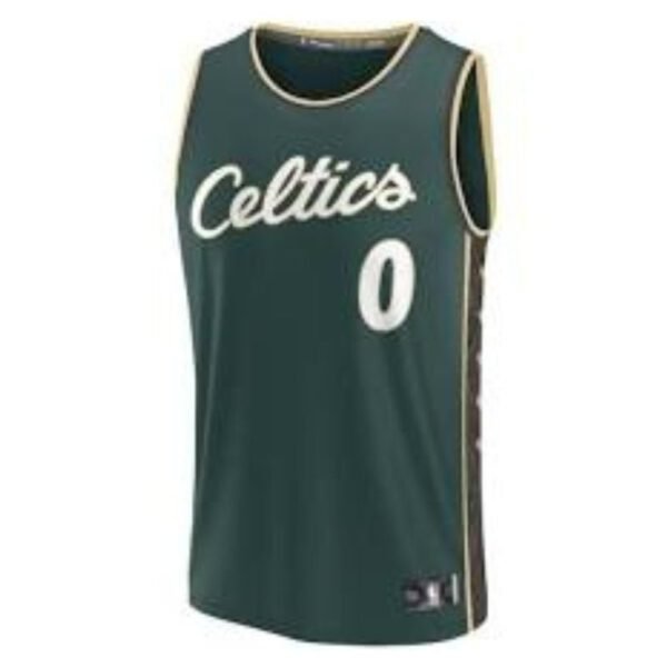 Camisa NBA Jayson Tatum - Boston Celtics - 2023 Fastbreak - Edição Cidade - Kelly Green - Imagen 2
