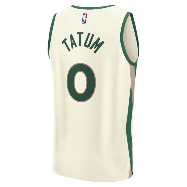 Camisa NBA Jayson Tatum - Boston Celtics - Fanatics Branded 23/24 Fast Break - Branco - Edição Cidade - Imagen 3