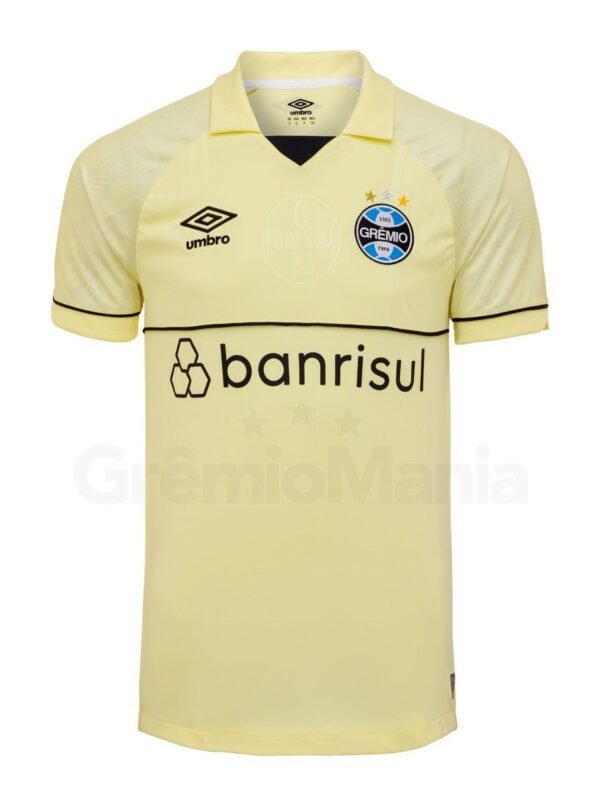 Camisa Grêmio 23/24 Goleiro - Amarelo - Versão Torcedor