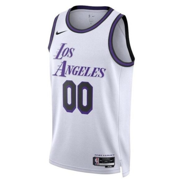 Camisa NBA - Los Angeles Lakers - 2023 - Edição Cidade - Branco - Imagen 2