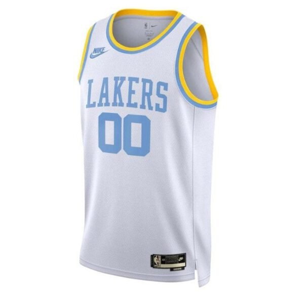 Camisa NBA - Los Angeles Lakers - 2023 - Edição Clássica - Branco - Imagen 2