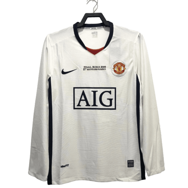 Manchester United II 08/09 - Retro Manga Larga