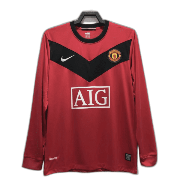Manchester United I 2010 - Retro Manga Larga