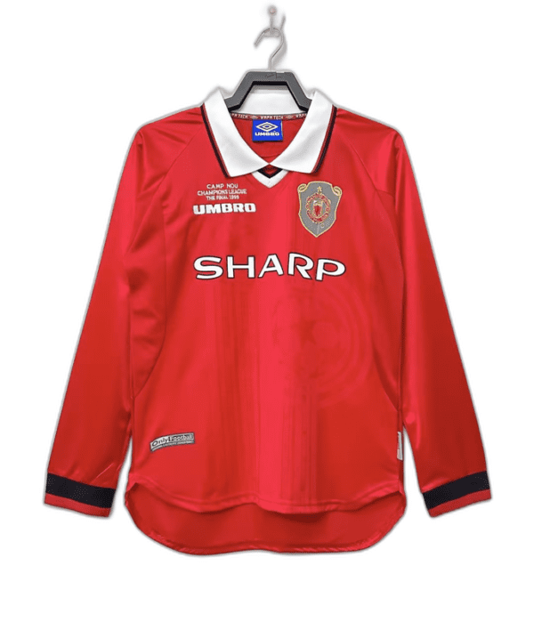 Manchester United I 99/00 - Retro Manga Larga