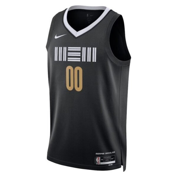 Camisa NBA - Memphis Grizzlies - 23/24 - Preto - Edição Cidade - Imagen 3