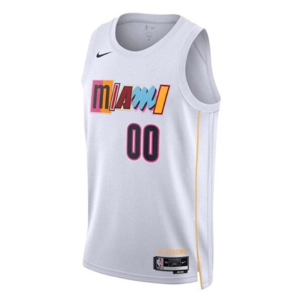 Camisa NBA - Miami Heat - 2023 - Edição Cidade - Branco - Imagen 2