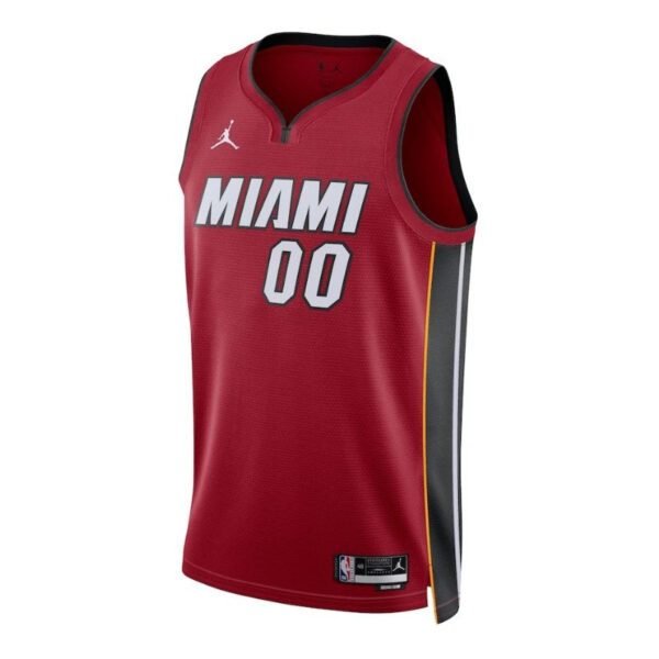 Camisa NBA - Miami Heat - 2023 - Edição de Impacto - Vermelho - Imagen 2