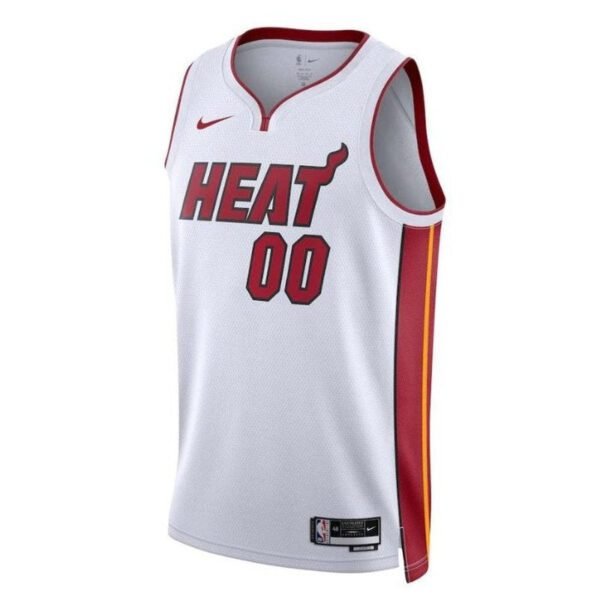 Camisa NBA - Miami Heat - 2023 Branco - Edição Associação - Imagen 2
