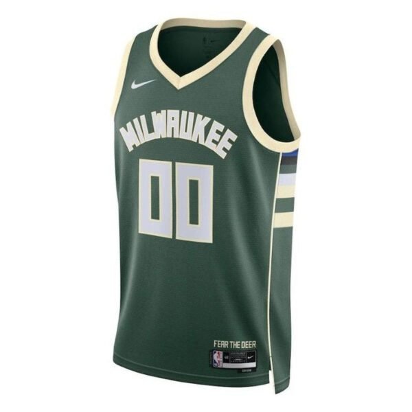 Camisa NBA - Milwaukee Bucks - 2023 Hunter Verde - Edição Ícone - Imagen 2