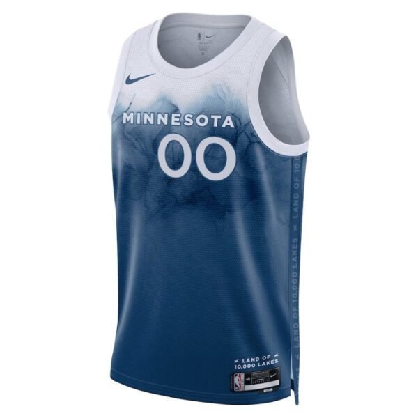 Camisa NBA - Minnesota Timberwolves - 23/24 - Azul - Edição Cidade - Imagen 3