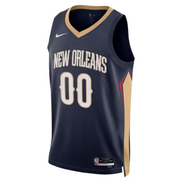 Camisa NBA - New Orleans Pelicans - 2023 Azul Marinho - Edição Ícone - Imagen 2