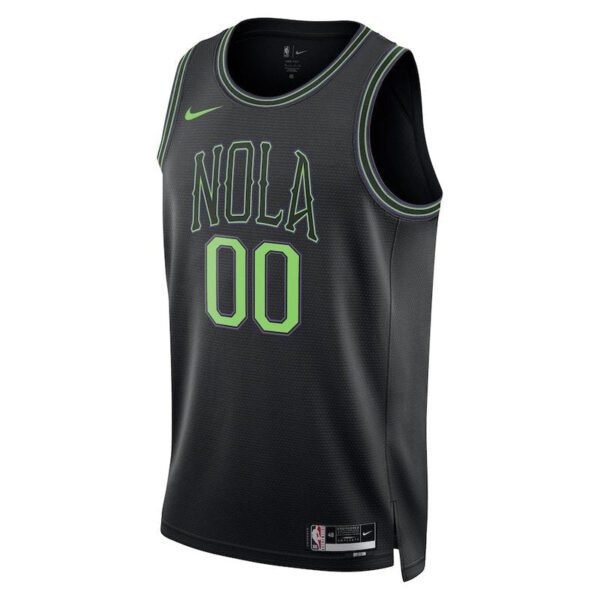 Camisa NBA - New Orleans Pelicans - 23/24 - Preto - Edição Cidade - Imagen 2