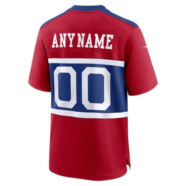Camisa NFL New York Giants - Versão Alternativa de Jogo - Vermelho - Imagen 3