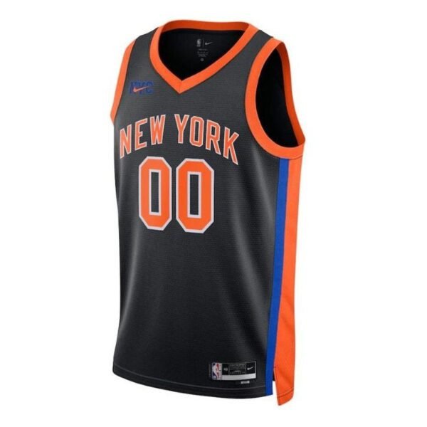 Camisa NBA - New York Knicks - 2023 - Edição Cidade - Preto - Imagen 2