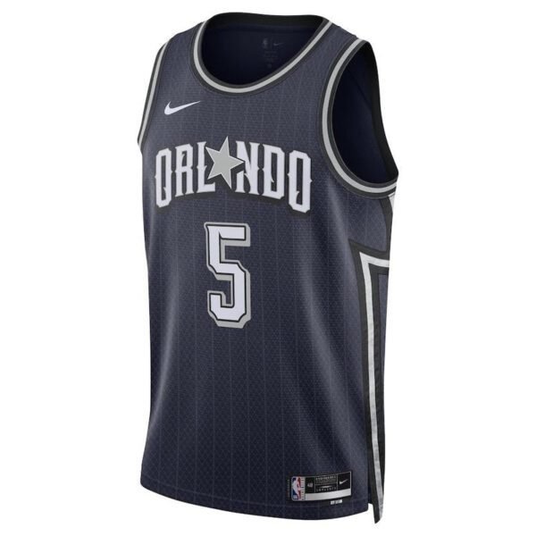 Camisa NBA Paolo Banchero - Orlando Magic - 23/24 - Azul Marinho - Edição Cidade - Imagen 2