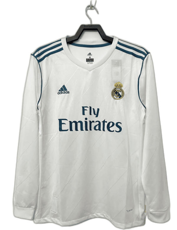 Real Madrid I 17/18 - Retro Manga Larga