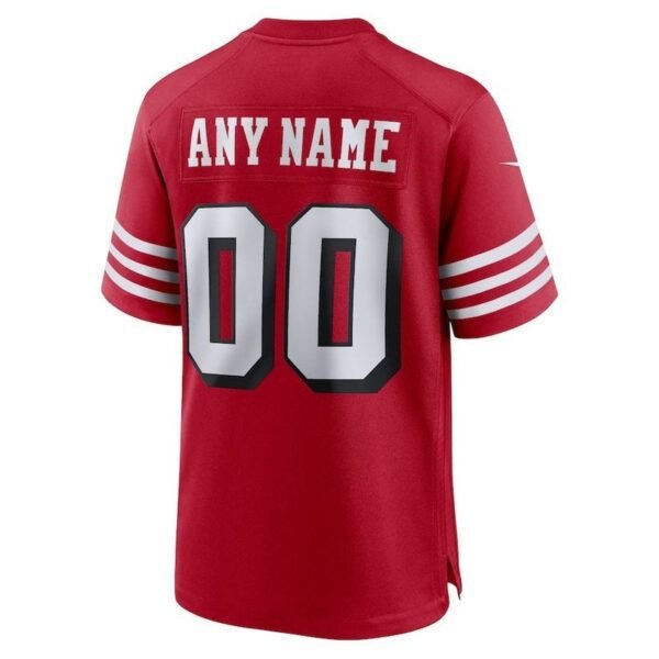 Camisa NFL San Francisco 49ers - Scarlet - Versão Alternativa de Jogo - Imagen 3