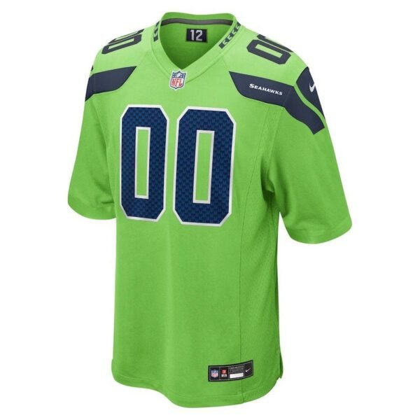 Camisa NFL Seattle Seahawks - Versão Alternativa de Jogo - Verde Neon - Imagen 2