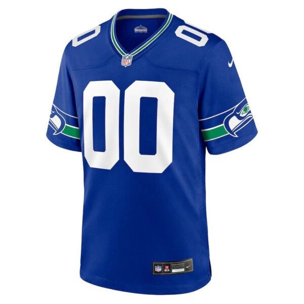 Camisa NFL Seattle Seahawks - Retrô Edição Clássica - Edição Personalizada - Imagen 2