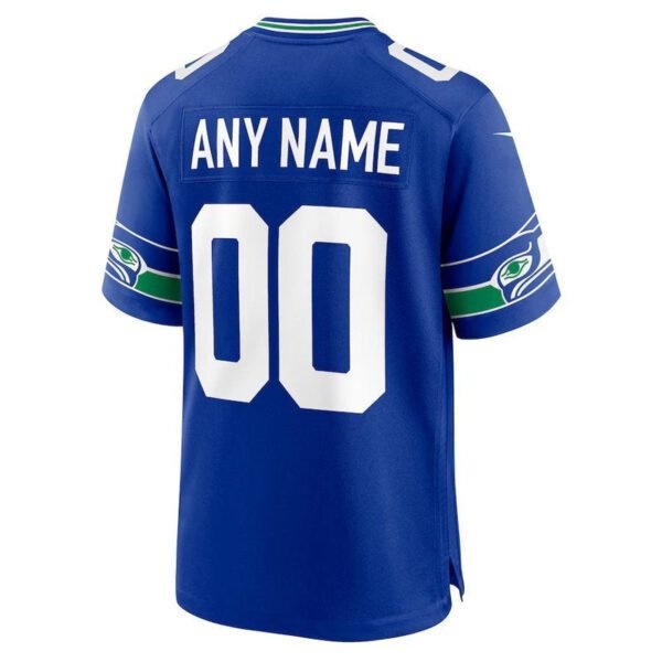 Camisa NFL Seattle Seahawks - Retrô Edição Clássica - Edição Personalizada - Imagen 3