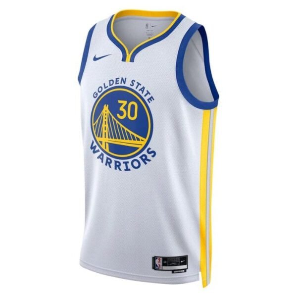 Camisa NBA Stephen Curry - Golden State Warriors - 2023 - Edição Associação - Branco - Imagen 2