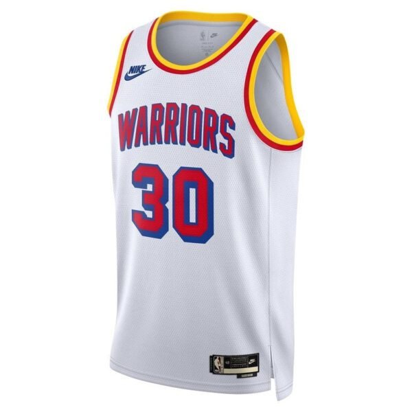 Camisa NBA Stephen Curry - Golden State Warriors - 2024/25 - Branco - Edição Clássica - Imagen 2