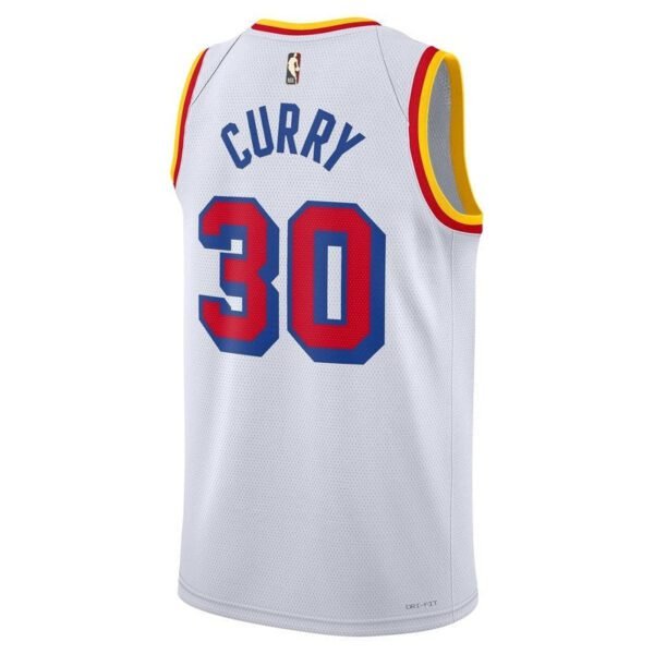 Camisa NBA Stephen Curry - Golden State Warriors - 2024/25 - Branco - Edição Clássica - Imagen 3