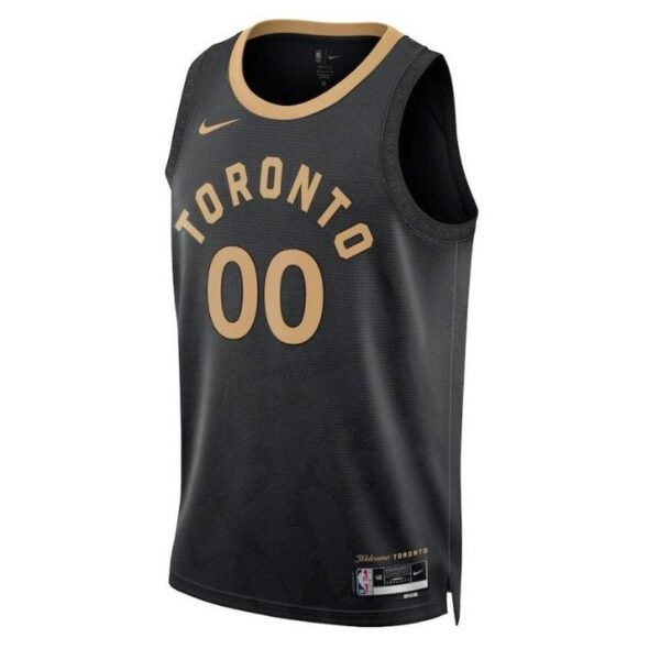 Camisa NBA - Toronto Raptors - 2023 - Edição Cidade - Preto - Imagen 2