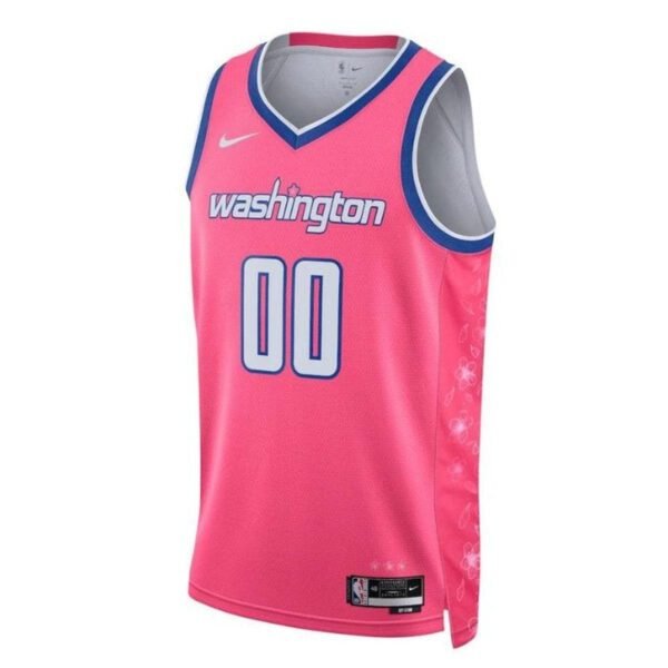 Camisa NBA - Washington Wizards - 2023 - Edição Cidade - Rosa - Imagen 2