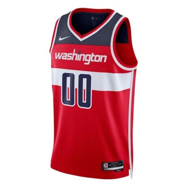 Camisa NBA - Washington Wizards - 2023 Vermelho - Edição Ícone - Imagen 2