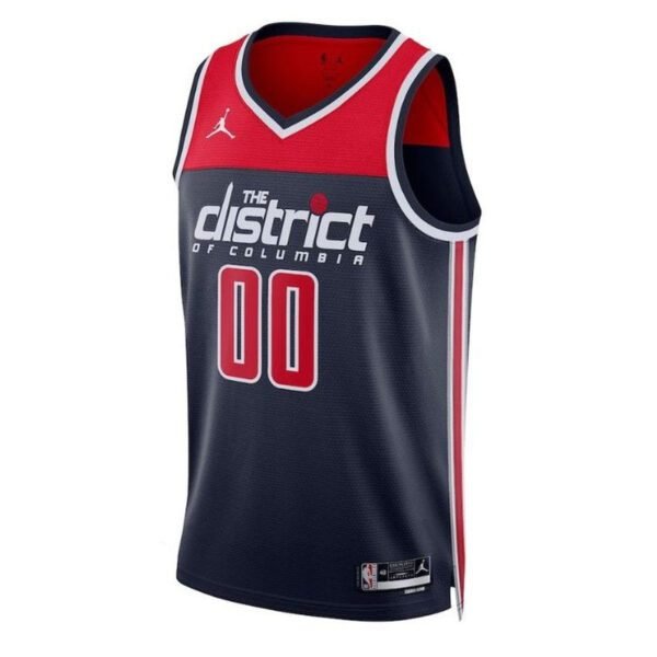 Camisa NBA - Washington Wizards - 2023 - Edição de Impacto - Azul Marinho - Imagen 2