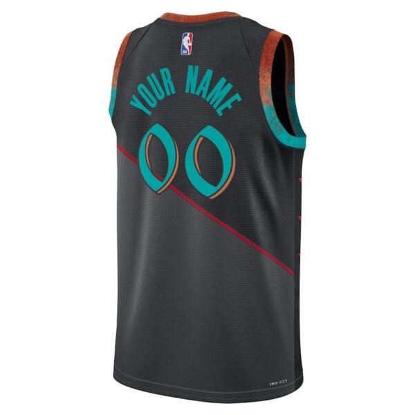 Camisa NBA - Washington Wizards - 23/24 - Preto - Edição Cidade - Imagen 3