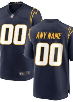 los-angeles-chargers-alternate-custom-nfl-game-jersey-navy-1